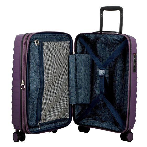 Jump Xwave 4 roulettes Trolley de cabine 55 cm avec soufflet d'extension