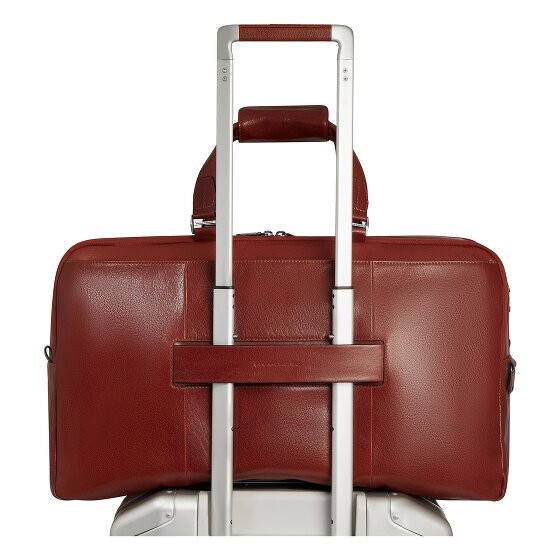 Piquadro Solm Sac de voyage Weekender Cuir véritable 52 cm