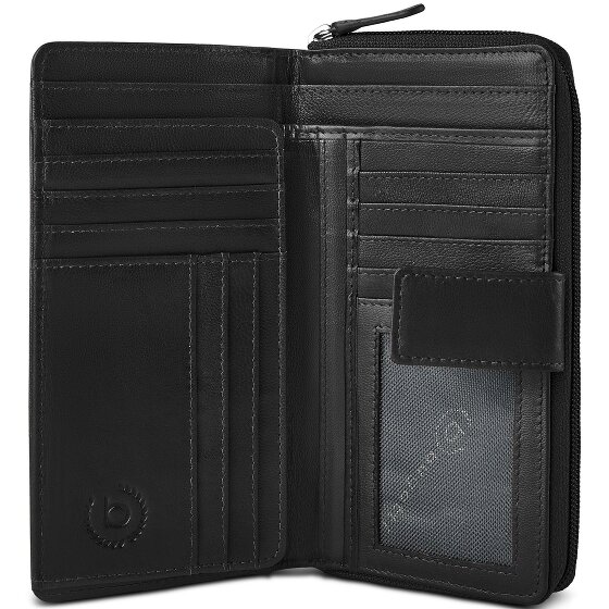 bugatti Valencia Porte-monnaie Protection RFID Cuir véritable 19 cm