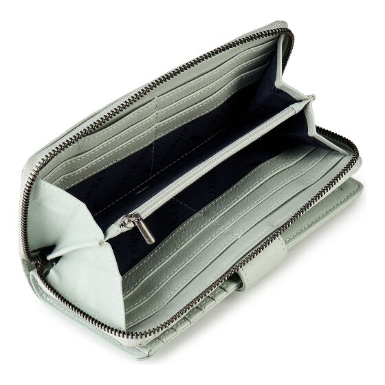 Jack Kinsky Livorno 1026 Porte-monnaie Protection RFID Cuir véritable 19 cm