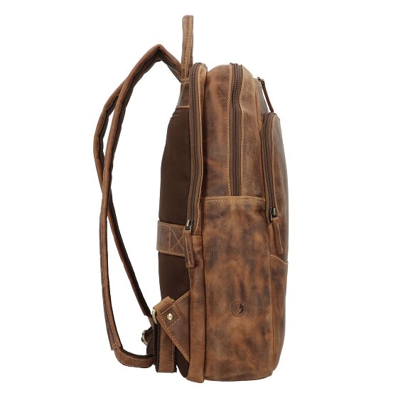 Greenburry Vintage Daypack Cuir 43 cm Compartiment pour ordinateur portable