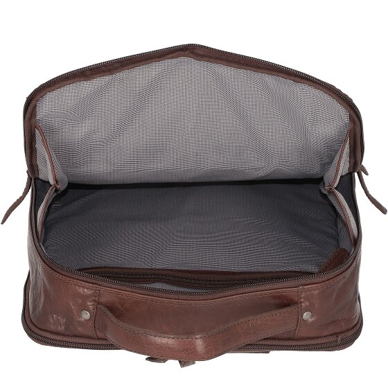 Spikes & Sparrow Bronco Sac à dos en cuir 40 cm pour ordinateur portable