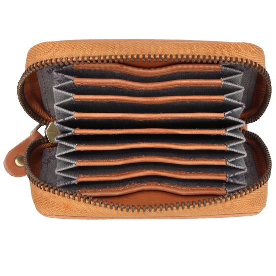 Greenland Nature Étui pour cartes de crédit Protection RFID Cuir véritable 10.5 cm