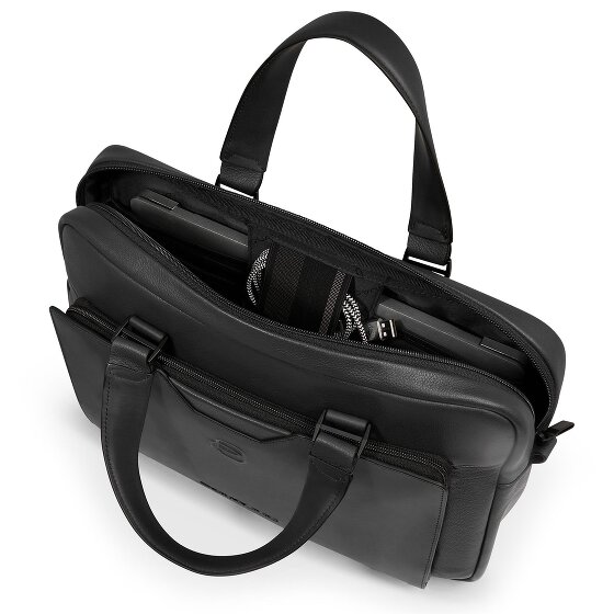 Piquadro Ael Porte-documents Cuir 37 cm Compartiment pour ordinateur portable