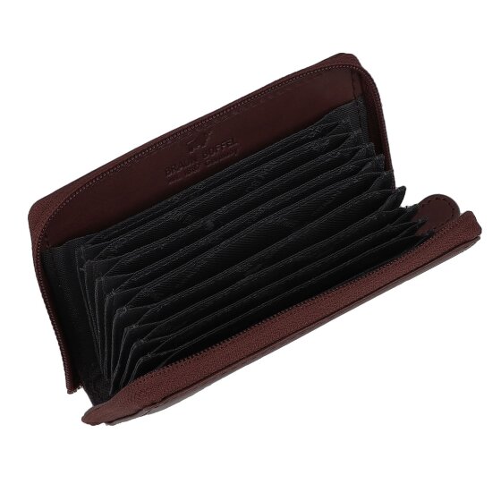 Braun Büffel Arezzo Étui pour cartes de crédit Protection RFID Cuir 11.5 cm