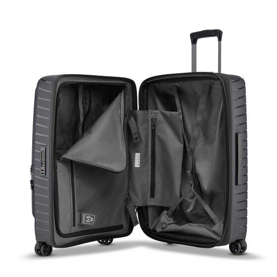 Stratic Novium 4 roues Valise cabine M 65.5 cm avec soufflet d'extension