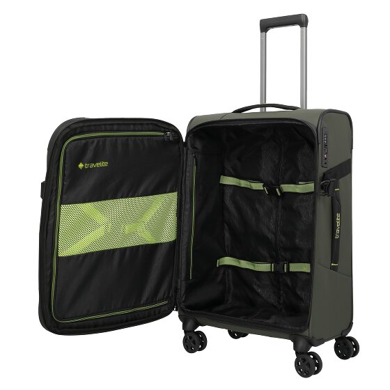 Travelite Briize 4 roulettes Set de valises 3 pièces avec soufflet d'extension