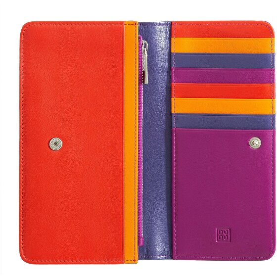 DuDu Porte-monnaie RFID en cuir 17,5 cm