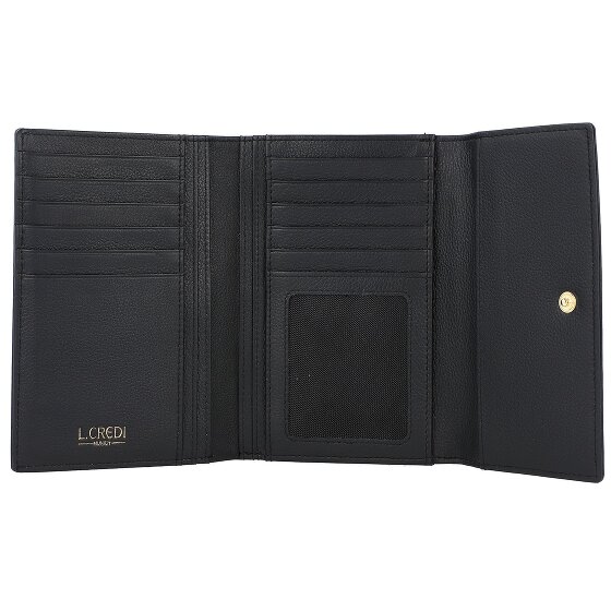 L.Credi Porte-monnaie Evelyn RFID cuir 14,5 cm