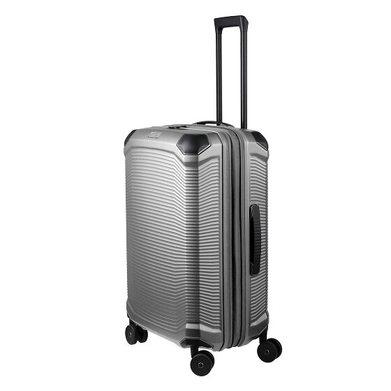 Travelite Millennium 4 roulettes Trolley 67 cm avec soufflet d'extension