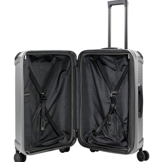Travelite Millennium 4 roulettes Trolley 67 cm avec soufflet d'extension