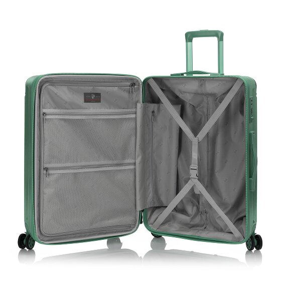 Heys Alumix 4 roulettes Trolley M 66 cm avec soufflet d'extension