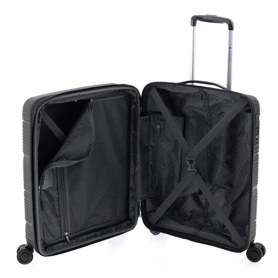 Gladiator 0800 4 roulettes Trolley de cabine 55 cm avec soufflet d'extension