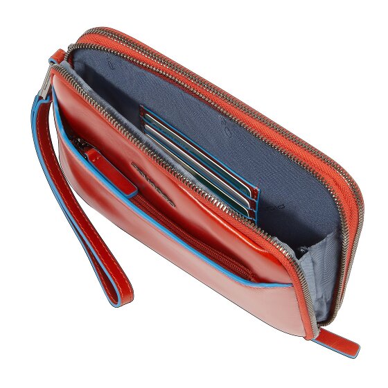 Piquadro Blue Square Portefeuille d'embrayage Cuir 21 cm