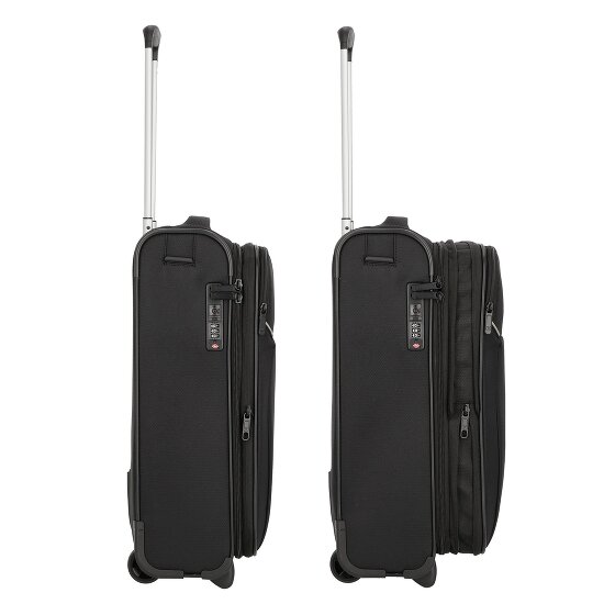 Roncato Ironik 2.0 4 roulettes Trolley de cabine 55 cm avec soufflet d'extension