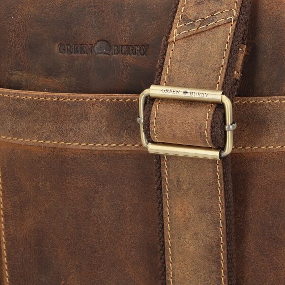 Greenburry Sac à bandoulière Vintage en cuir 41 cm