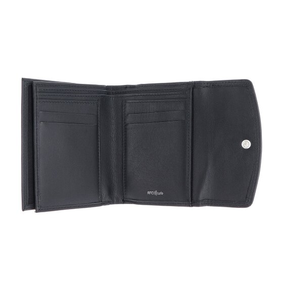 Golden Head Polo Porte-monnaie Protection RFID Cuir véritable 12 cm