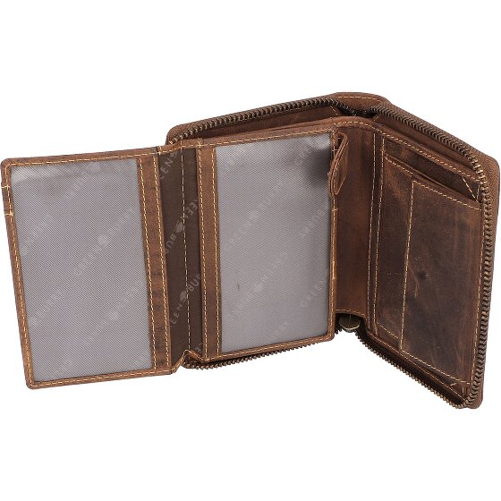 Greenburry Vintage Porte-monnaie Cuir véritable 12.5 cm