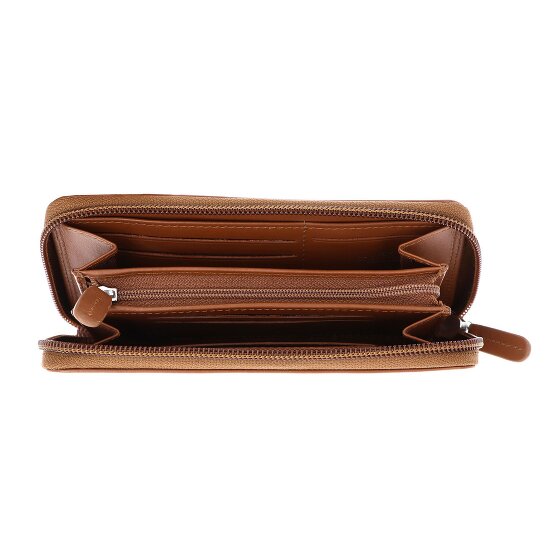 Golden Head Polo Porte-monnaie Protection RFID Cuir véritable 15.5 cm