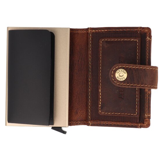 Greenburry Vintage Porte-monnaie Protection RFID Cuir 7.5 cm