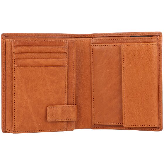 Strellson Blackwall BillFold V8 Porte-monnaie en cuir RFID 10 cm