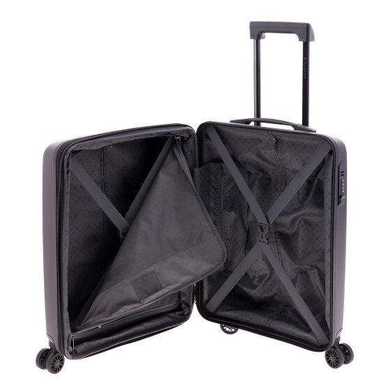 Gladiator 1700 4 roues Valise cabine 55 cm avec soufflet d'extension