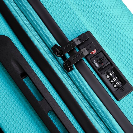 Franky Munich 4.0 Set de valises à 4 roulettes 3 pièces avec soufflet extensible