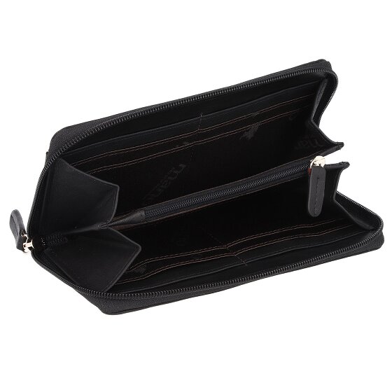 mano Don Leonardo Porte-monnaie RFID cuir 18 cm