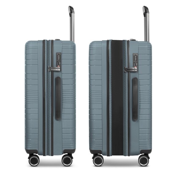 Franky Dallas 3.0 4 roues trolley M 65 cm avec soufflet d'extension
