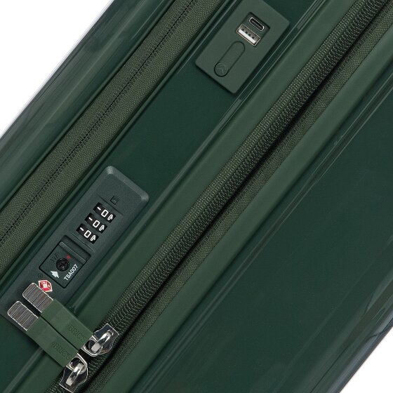 Bric's Positano 4 roulettes Trolley de cabine 55 cm avec soufflet d'extension