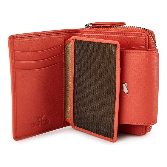 Braun Büffel Joy Porte-monnaie Protection RFID Cuir véritable 12 cm