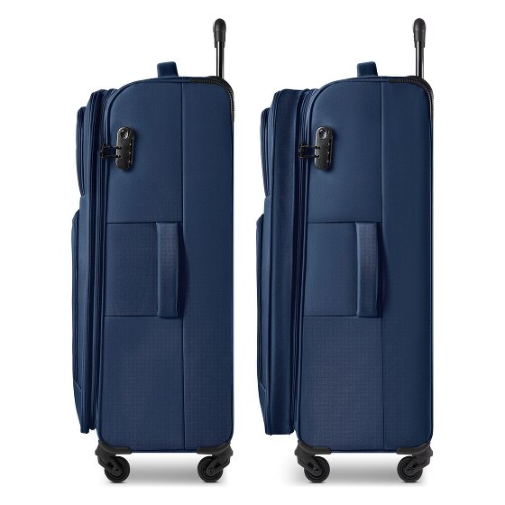 Smartbox Edition 04 4 roues Valise cabine 78 cm avec soufflet d'extension