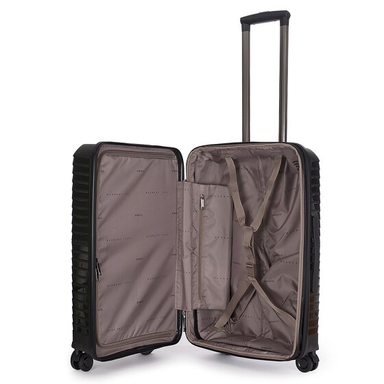 Stratic Bright+ 4 roues valise cabine M 66 cm avec soufflet d'extension