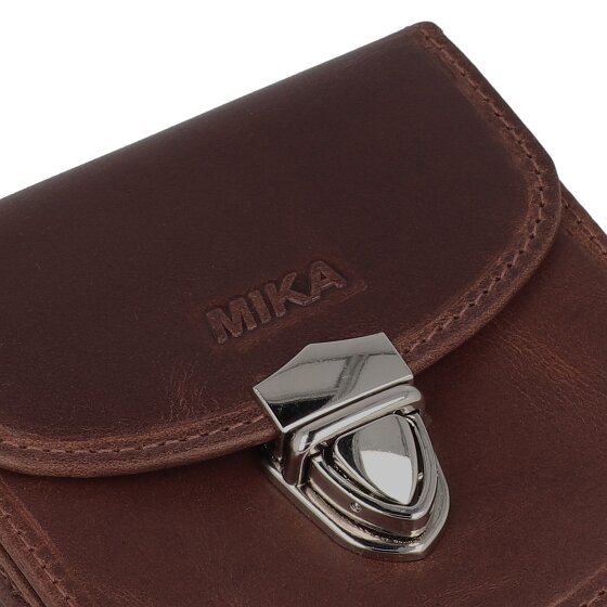 Mika Porte-monnaie RFID en cuir 10 cm