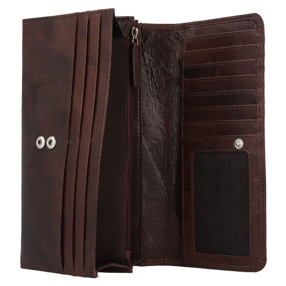 mano Donna Aurona Porte-monnaie RFID en cuir 19 cm