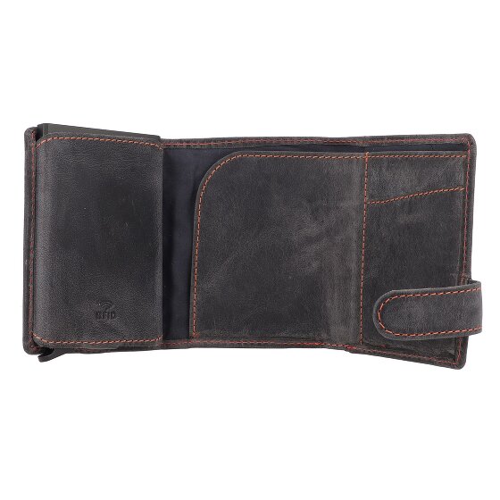 Greenburry Porte-monnaie Vintage Original RFID en cuir 8,5 cm