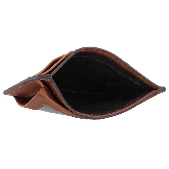 Fossil Etui en cuir pour cartes de crédit Everett 10 cm