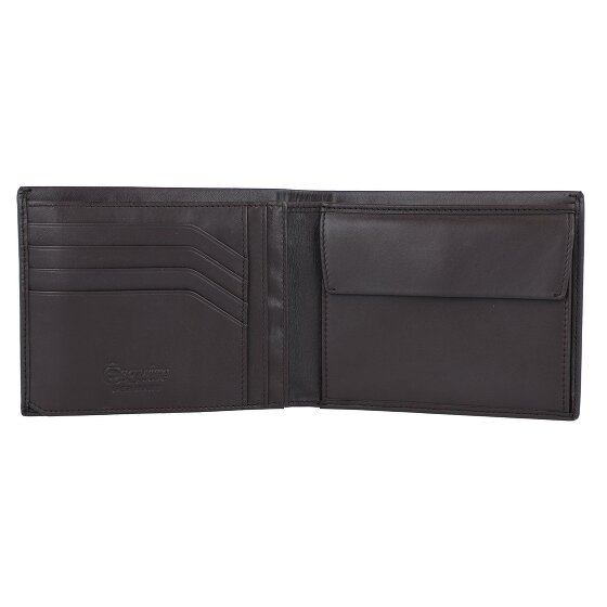 Esquire New Silk Porte-monnaie en cuir 12 cm