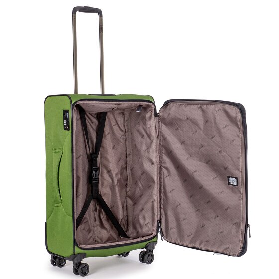 Stratic Bendigo Light + 4 roues Valise cabine 72 cm '"avec soufflet d''extension"'