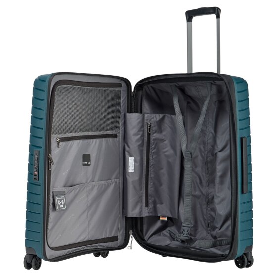 Stratic Novium 4 roulettes Trolley M 65 cm avec soufflet d'extension