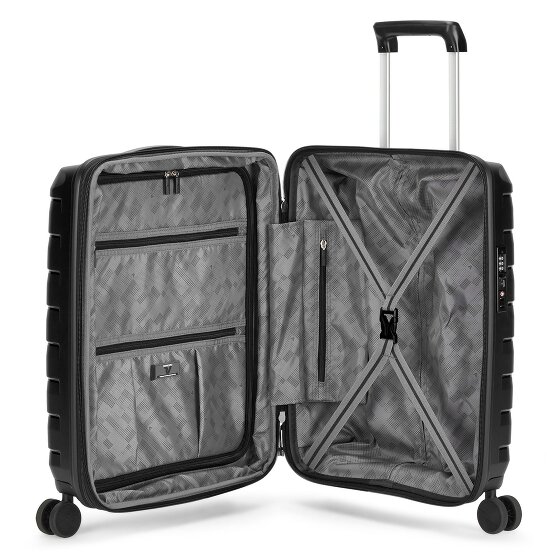 Roncato Skyline 2.0 4 roulettes Trolley de cabine 55 cm avec soufflet d'extension