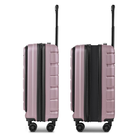 Franky Munich 4.0 4 roues Valise cabine 55 cm Compartiment ordinateur avec soufflet d'extension