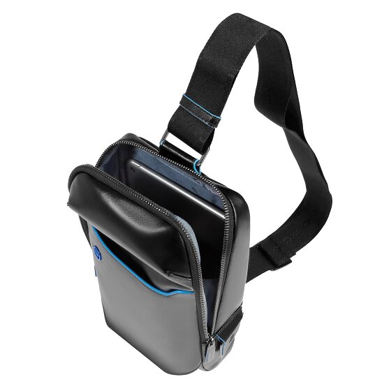 Piquadro Blue Square Cuir véritable 25 cm