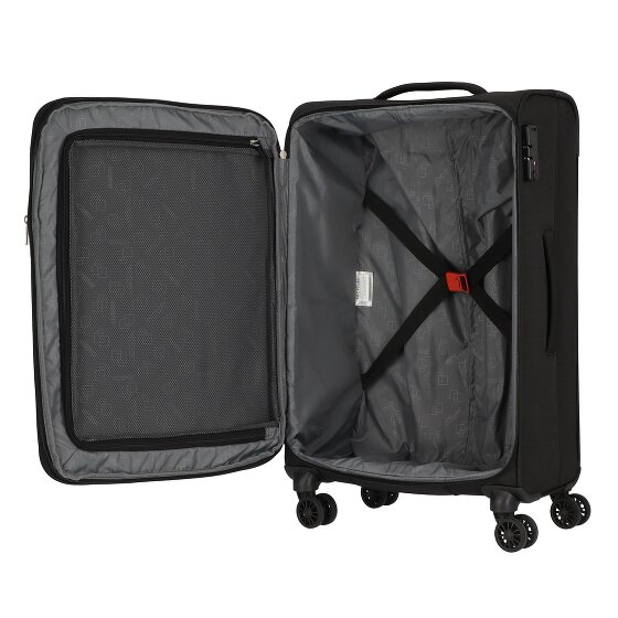 American Tourister Street Roll 4 roulettes Set de valises 3 pièces avec soufflet d'extension