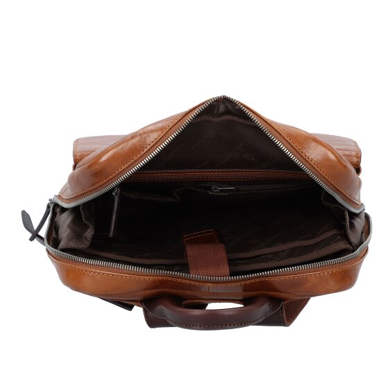 Castelijn & Beerens Rien Sac à dos RFID en cuir 40 cm Compartiment pour ordinateur portable
