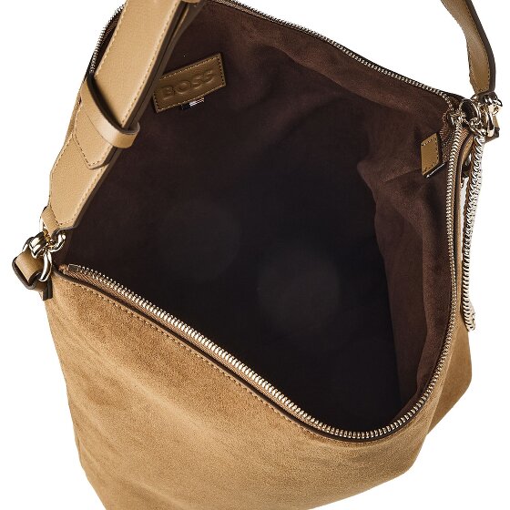Boss Yelena Sac à bandoulière Cuir véritable 28 cm