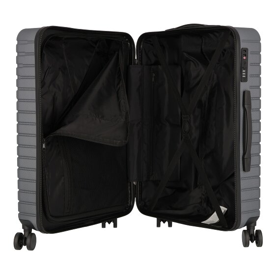 Valentino Mercury 4 roulettes Trolley 65 cm