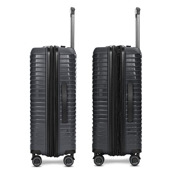 Stratic Shine 4 roues trolley 65 cm avec soufflet extensible