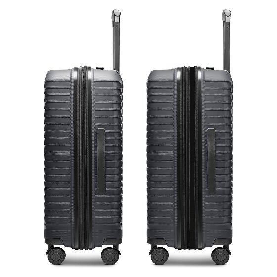 Stratic Shine 4 roues Valise cabine 66 cm avec soufflet d'extension
