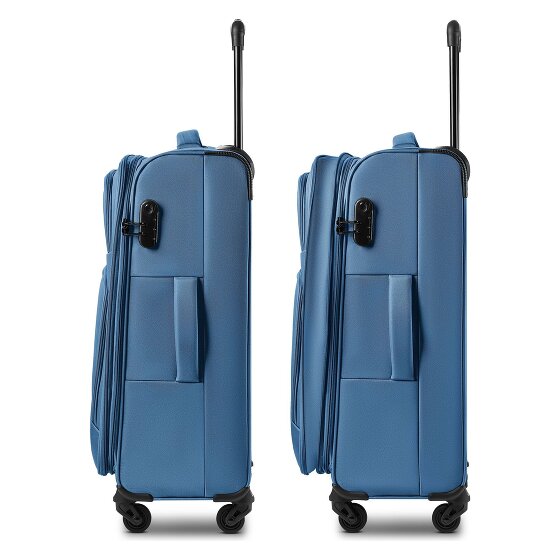 Smartbox Edition 04 4 roues Set de valises 3 pièces avec soufflet d'extension